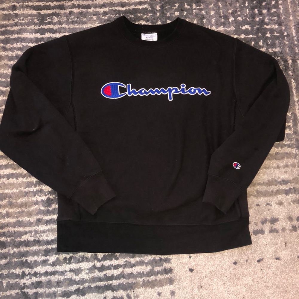 Champion crewneck black